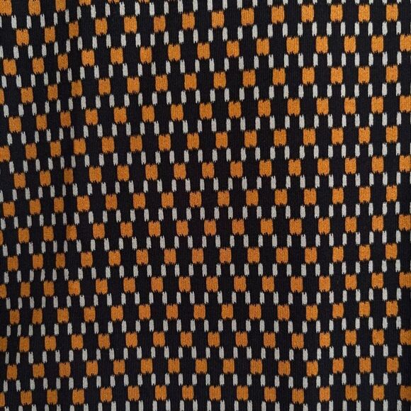 J. McLaughlin Durham Ruffle Top Womens S Catalina Geometric Blue Career Office - Picture 5 of 11